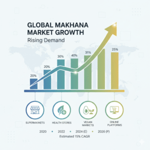 Global demand for makhana