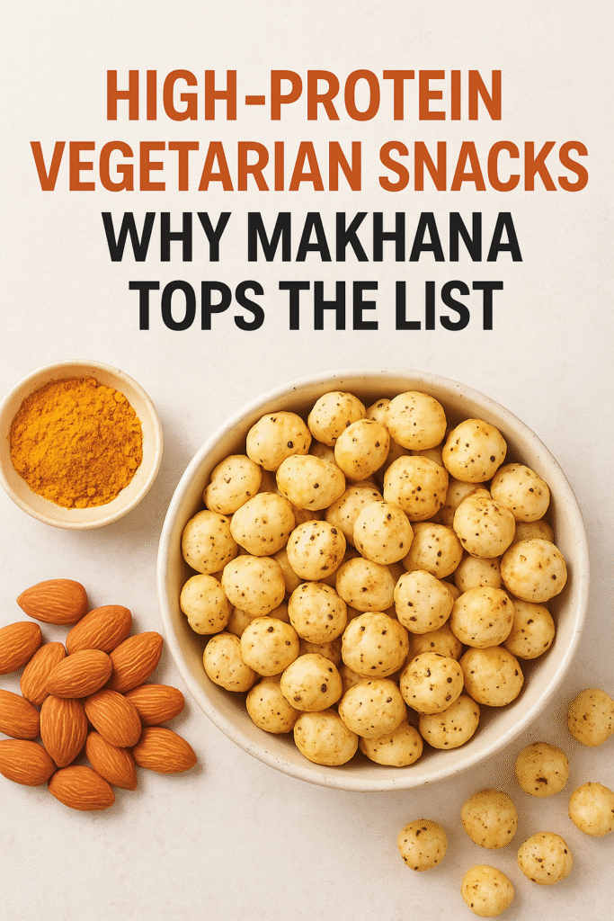 High protein vegetarian snacks