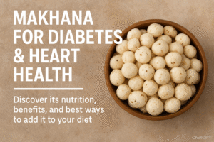 Makhana for Diabetes & Heart Health